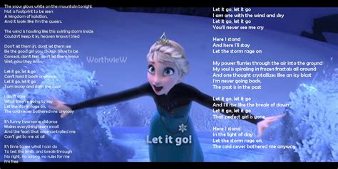 song let it go